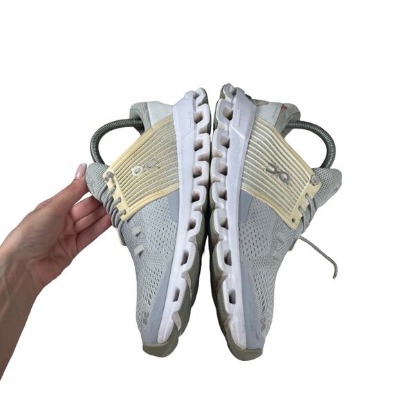 ON CloudSwift Glacier Grey Women's Running Shoes Size 9 - Picture 8 of 14